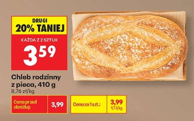 Chleb rodzinny z pieca, 410 g