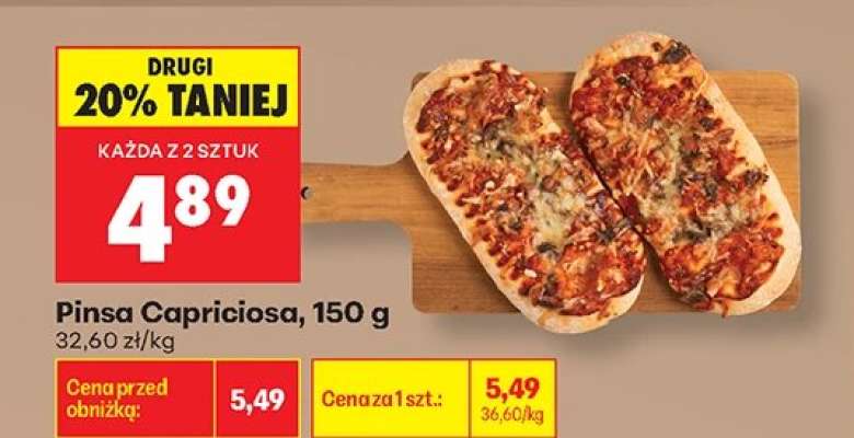 Pinsa Capriciosa, 150 g