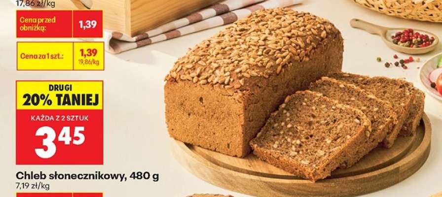 Chleb słonecznikowy 480 g