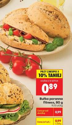 bułka poranna fitness , 80 g