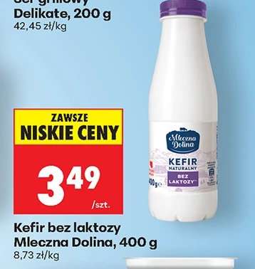 Kefir bez laktozy Mleczna Dolina, 400 g