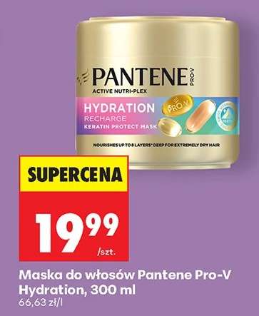 Maska do włosów Pantene Pro-V Hydration, 300 ml