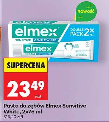 Pasta do zębów Elmex Sensitive White, 2x75 ml