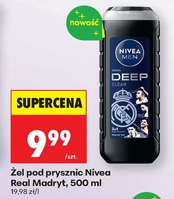 Żel pod prysznic Nivea Real Madryt, 500 ml