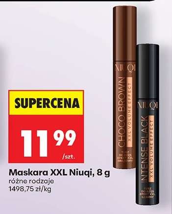 Maskara XXL Niuqi, 8 g