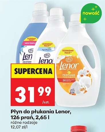Płyn do płukania Lenor, 126 prań, 2,65 l