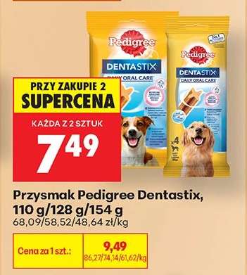 Przysmak Pedigree Dentastix, 110 g/128 g/154 g