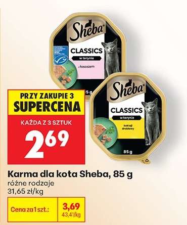 Karma dla kota Sheba, 85 g