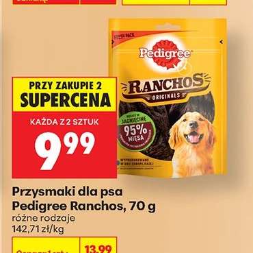 Przysmaki dla psa Pedigree Ranchos, 70 g