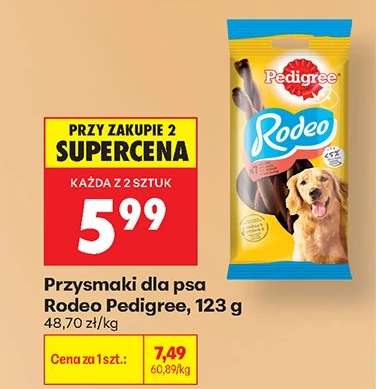 Przysmaki dla psa Rodeo Pedigree , 123 g