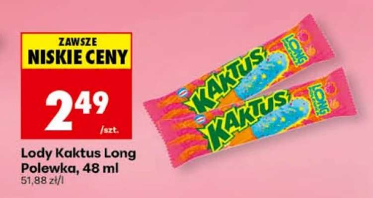Lody Kaktus Long Polewka, 48 ml