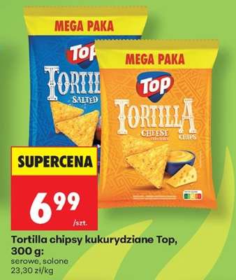 Tortilla chipsy kukurydziane Top, 300 g