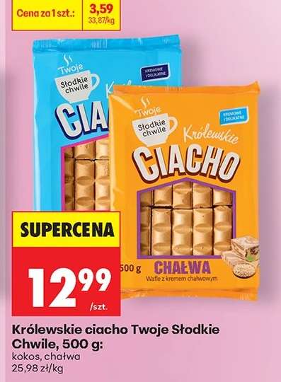 Królewskie ciacho Twoje Słodkie Chwile, 500 g