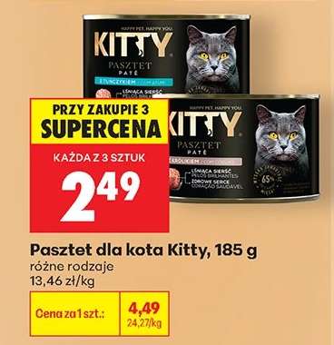 Pasztet dla kota Kitty, 185 g