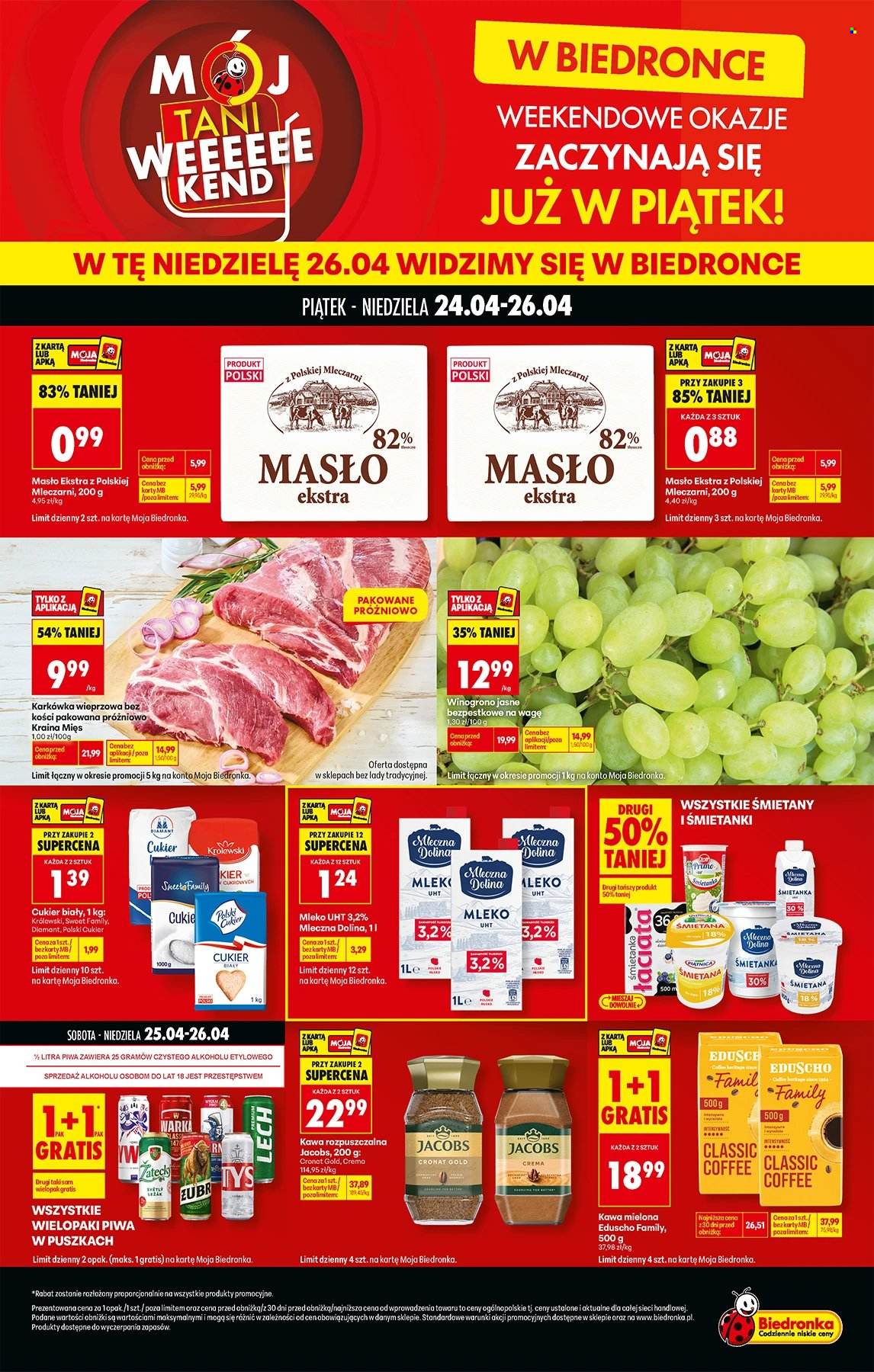 Gazetka Biedronka - 24.04.2026 - 26.04.2026. Strona 1