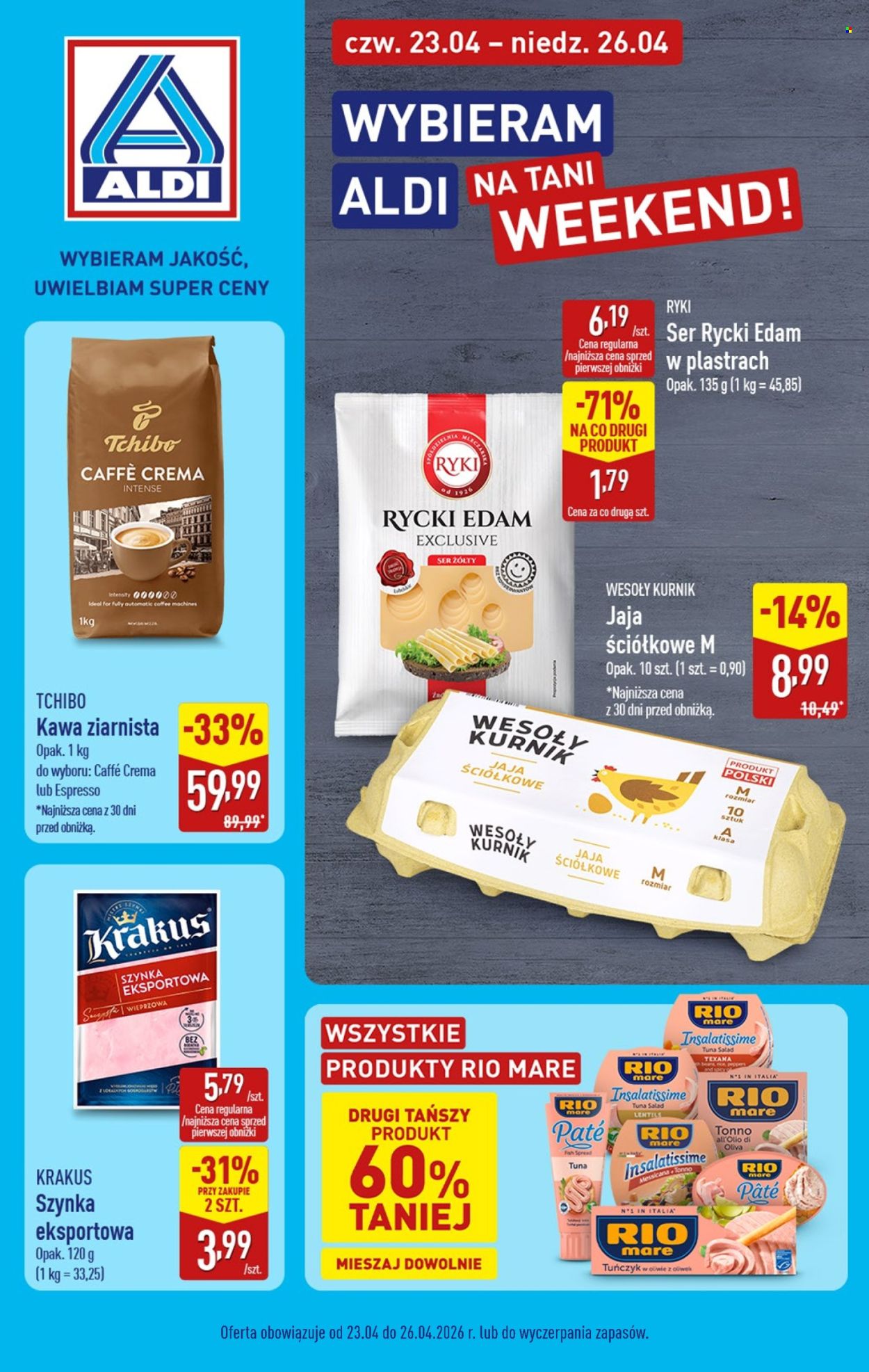 Gazetka ALDI - 23.04.2026 - 26.04.2026. Strona 1
