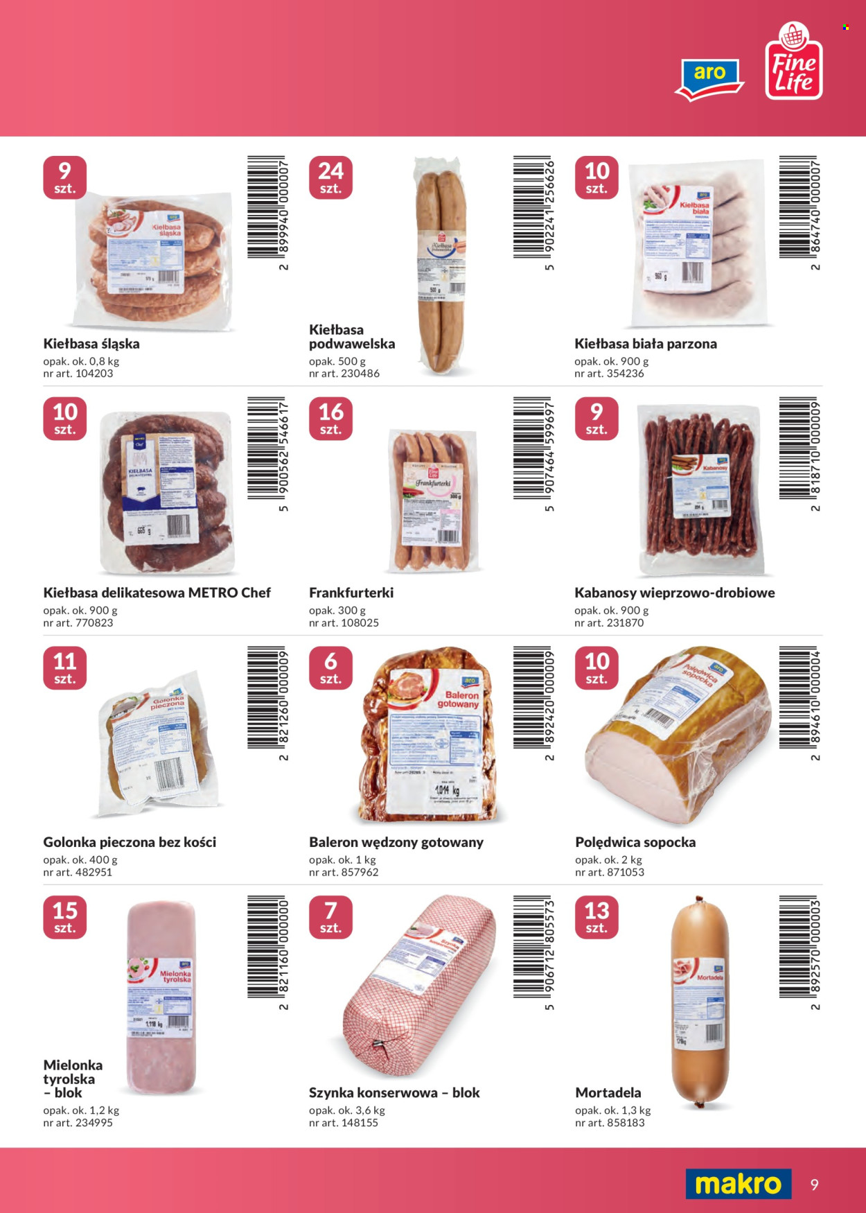 Gazetka Makro. Strona 9