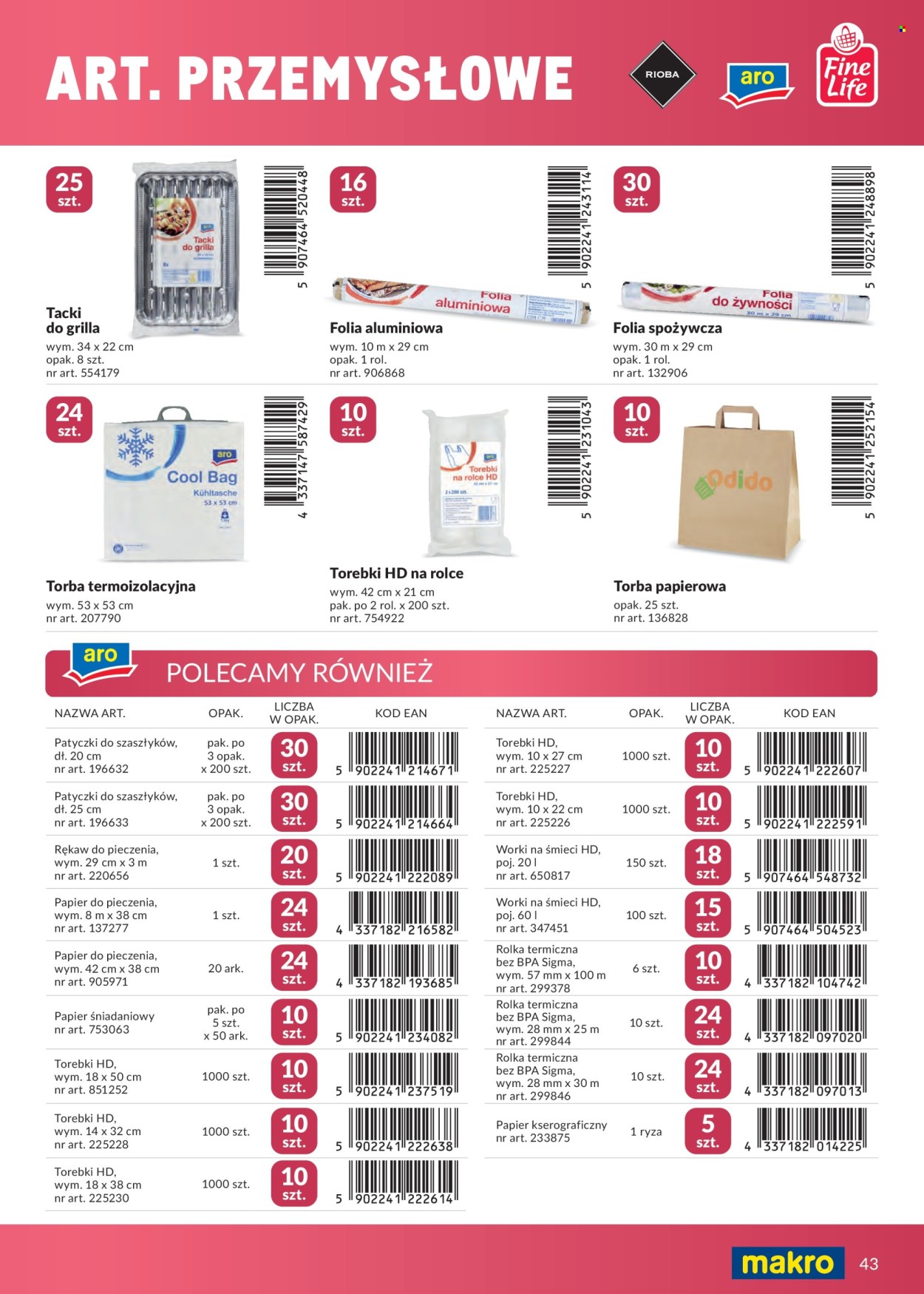Gazetka Makro. Strona 43