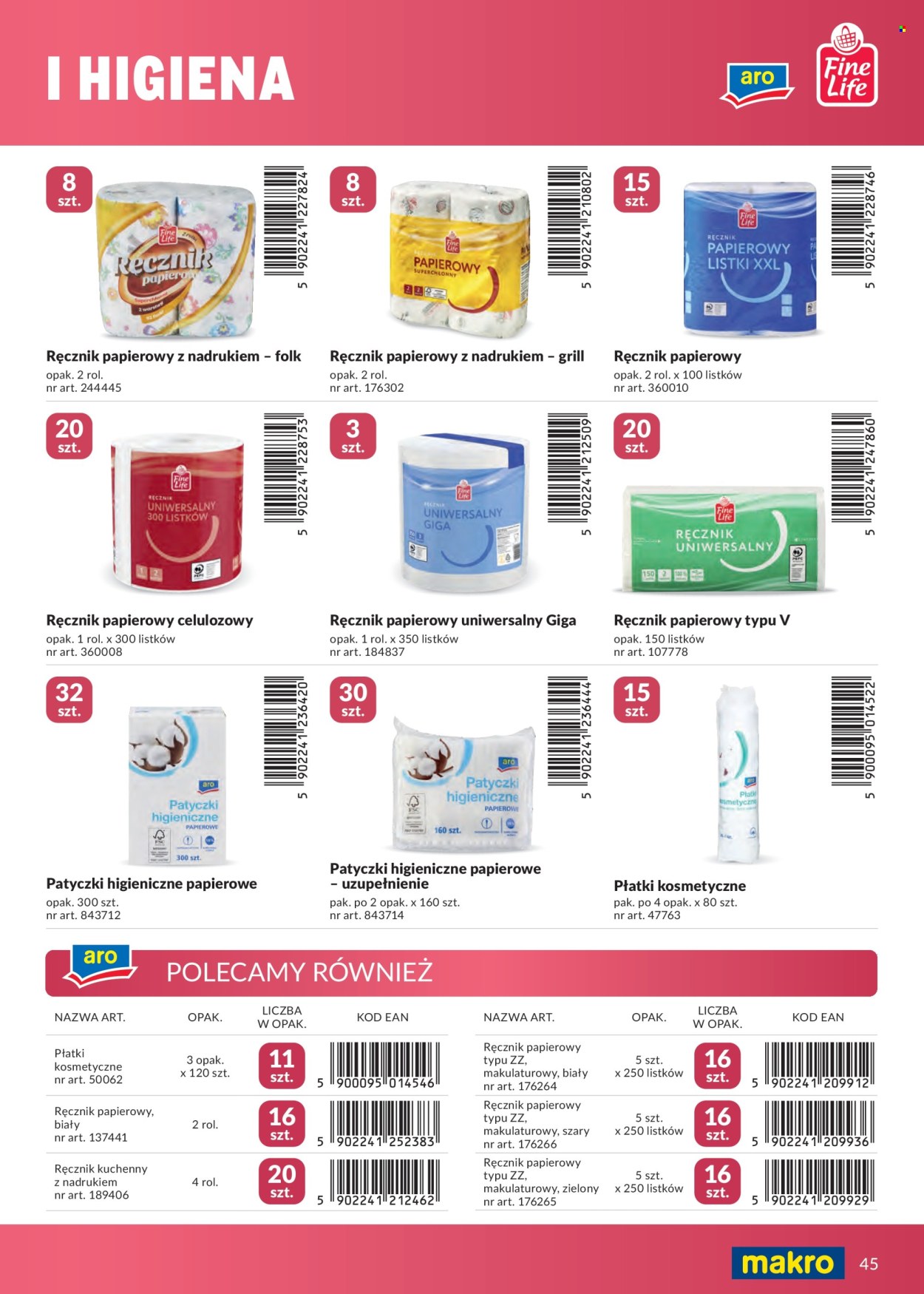 Gazetka Makro. Strona 45