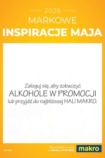 Gazetka Makro - 28.04.2026 - 11.05.2026.