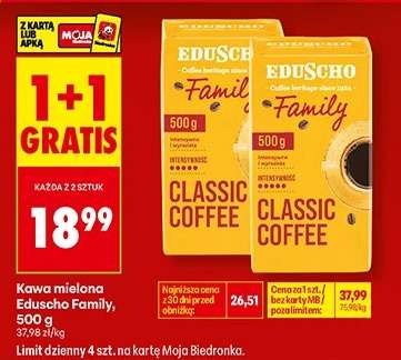 Kawa mielona Eduscho Family, 500 g