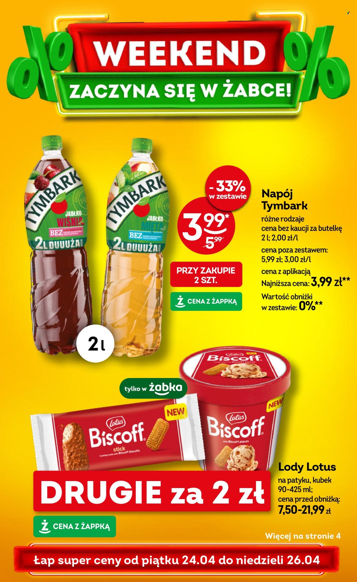 Gazetka Żabka - 24.04.2026 - 26.04.2026. Strona 1