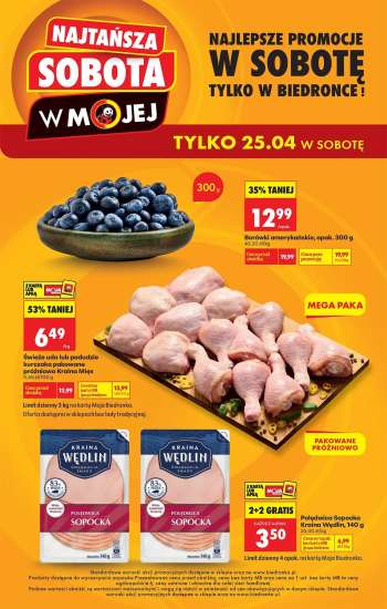 Gazetka Biedronka - 25.04.2026 - 25.04.2026.