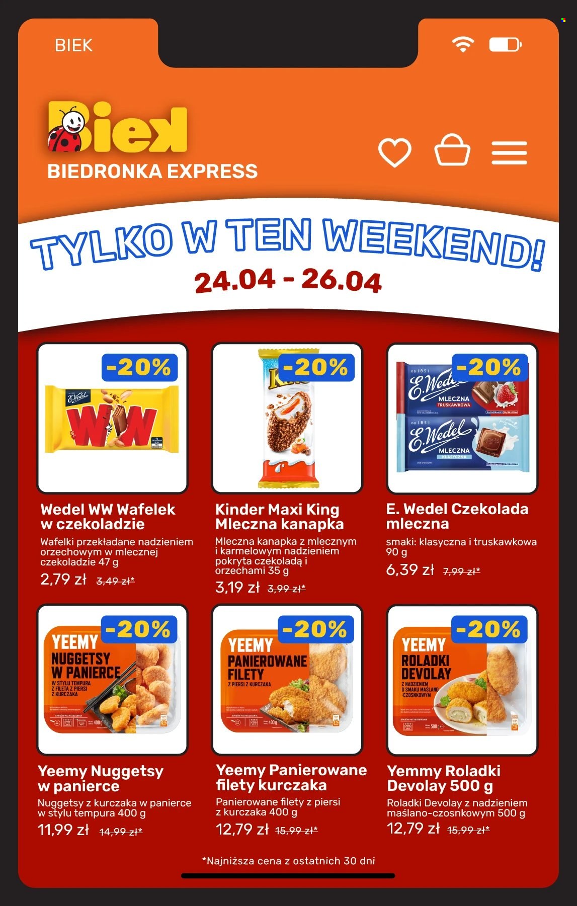 Gazetka Biedronka - 24.04.2026 - 26.04.2026. Strona 6