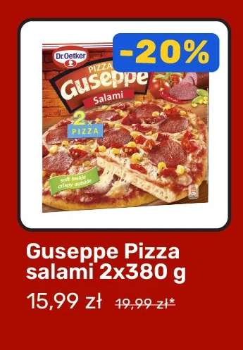 Guseppe Pizza salami 2x380 g