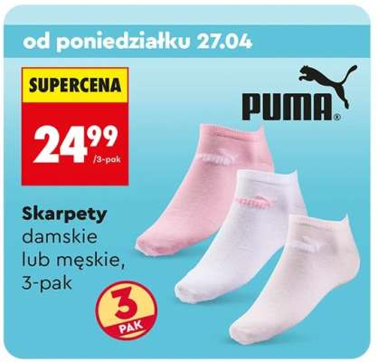 Skarpety damskie lub męskie 3 pak