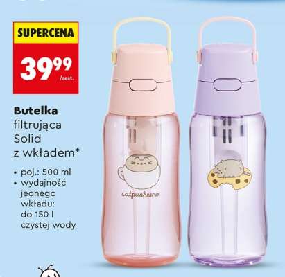 Butelka filtrująca Solid z wkładem