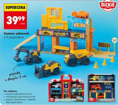 Zestaw zabawek z 3 pojazdami