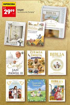 Książki na Komunię Świętą