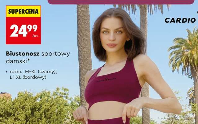 Biustonosz sportowy damski