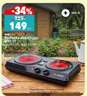 Kuchenka elektryczna MKE-21