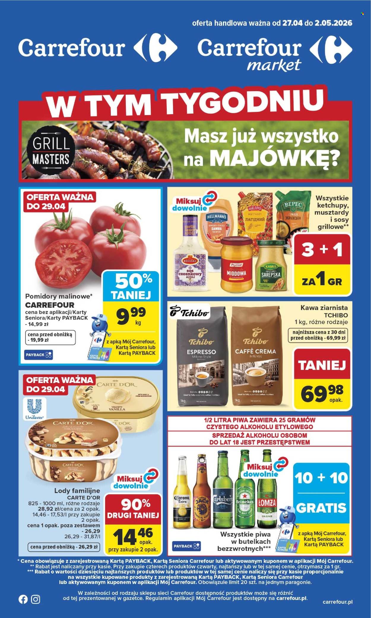 Gazetka Carrefour - 27.04.2026 - 2.05.2026. Strona 1