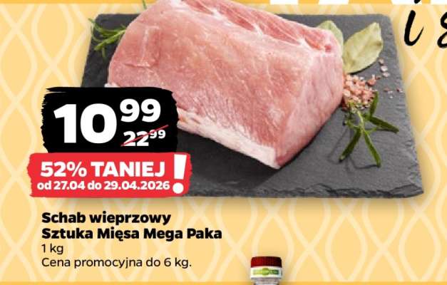 Schab wieprzowy Sztuka Mięsa Mega Paka