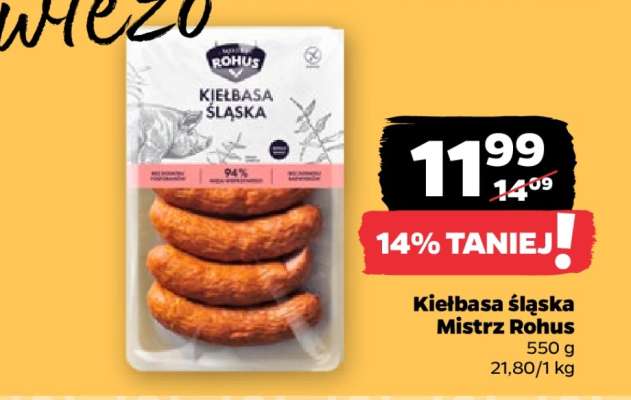 Kiełbasa śląska Mistrz Rohus