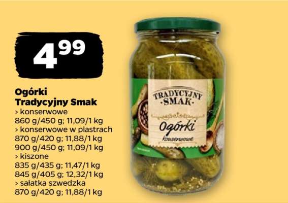 Ogórki Tradycyjny Smak