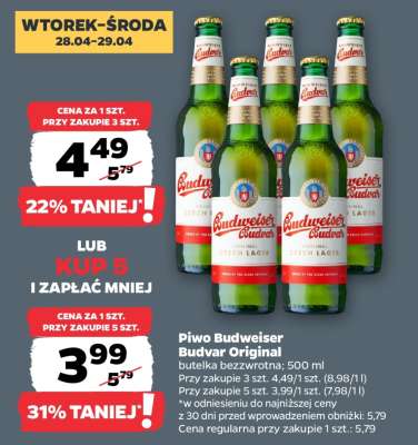 Piwo Budweiser Budvar Original