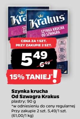 Szynka Krucha od Szwagra Krakus