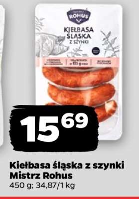 Kiełbasa śląska z szynki Mistrz Rohus