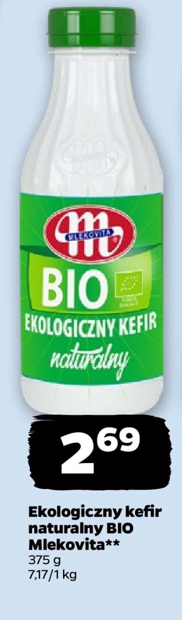 Ekologiczny kefir naturalny BIO Mlekovita