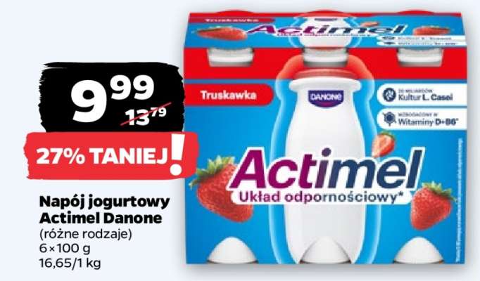 Napój jogurtowy Actimel Danone