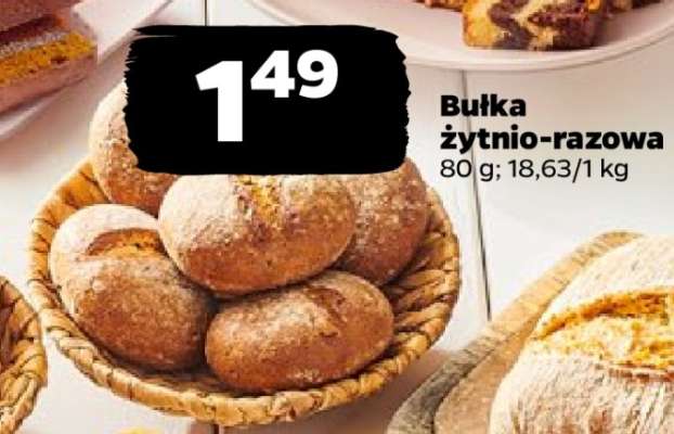 Bułka żytnio-razowa