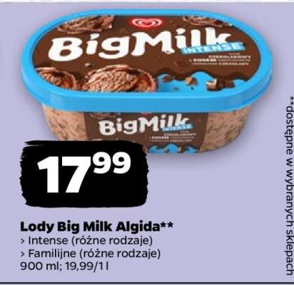 Lody Big Milk Algida