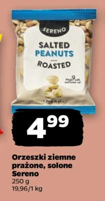 Orzeszki ziemne prażone, solone Sereno