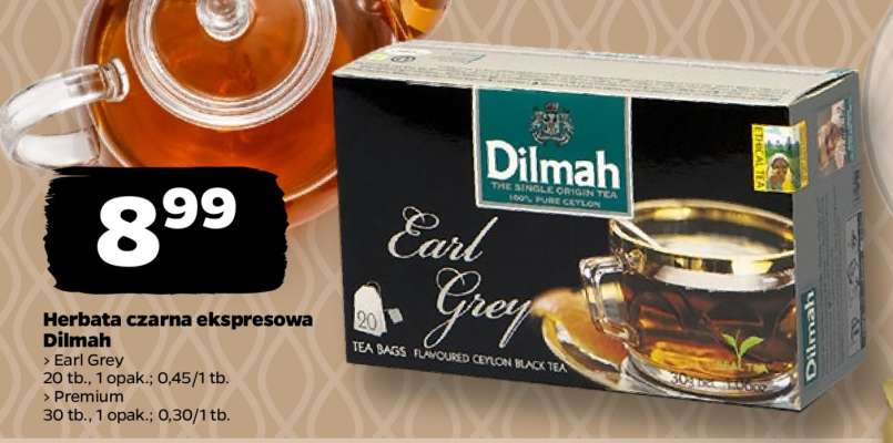 Herbata czarna ekspresowa Dilmah