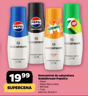 Koncentrat do saturatora SodaStream PepsiCo