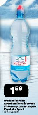 Woda mineralna Muszyna Krystalia Sport